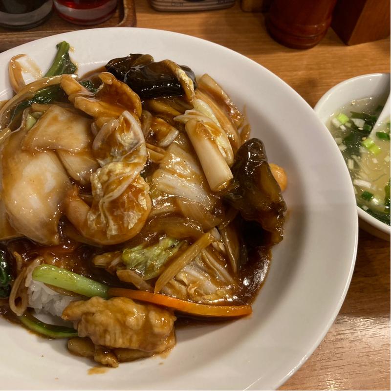 中華丼(麺飯食堂なかじま)