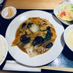 揚げ豆腐の辛味炒め定食(中華厨房 暖家 多摩センター店)