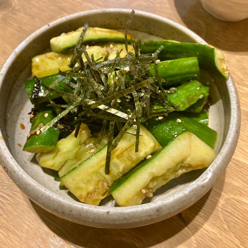 きゅうり塩こんぶ和え(ふみ屋 錦店)