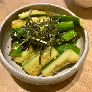 きゅうり塩こんぶ和え(ふみ屋 錦店)