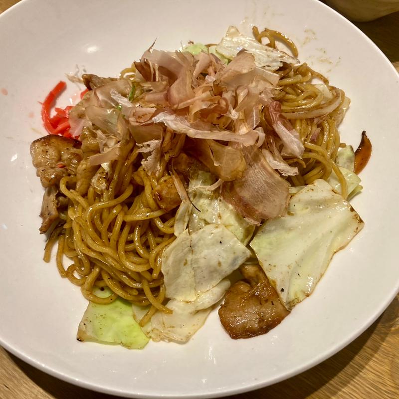 名古屋ソースの焼きそば(ふみ屋 錦店)