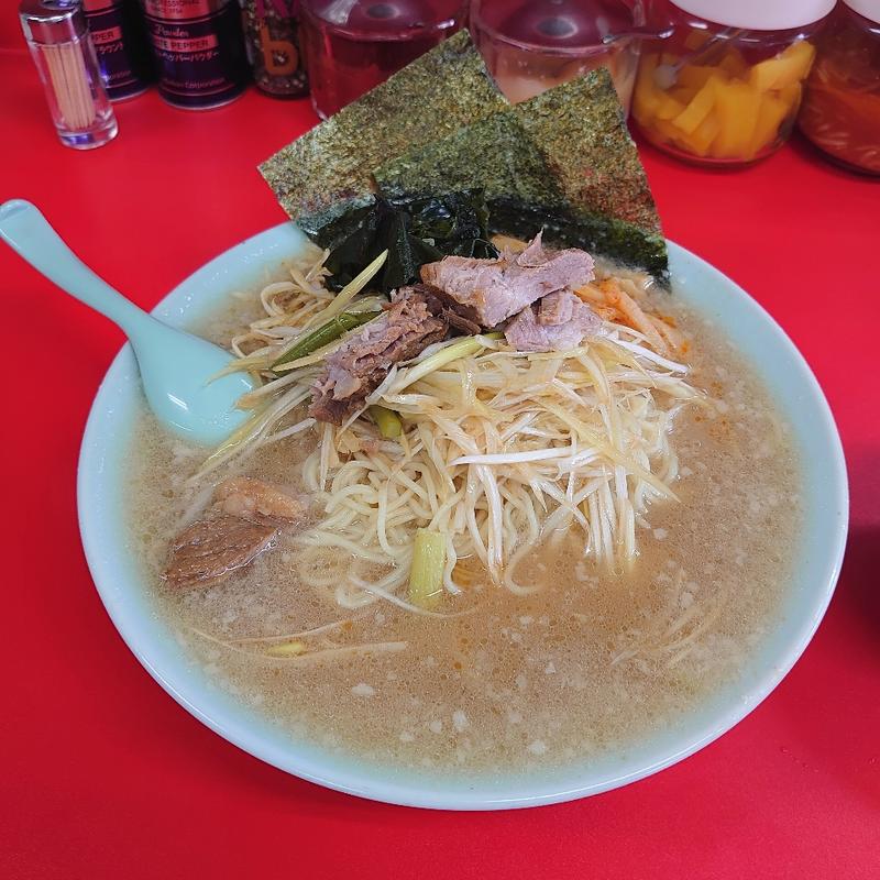 ネギラーメン＋ネギ＋中盛(ラーメンショップ 結城東店)