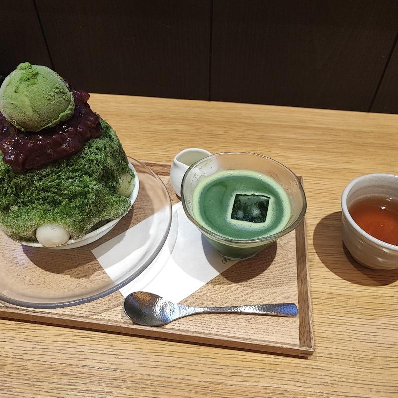 かき氷(伊藤久右衛門祇園四条店・茶房)