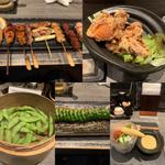 焼鳥盛り合わせほか(馳走別邸 那覇前島)