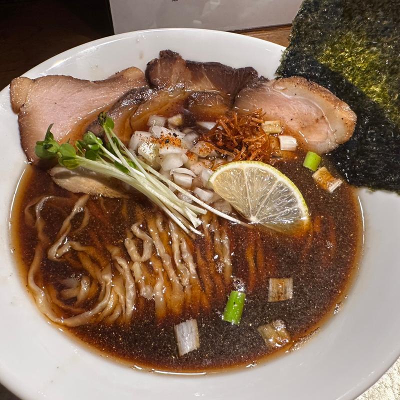 熟成醤油の煮干しそば(SHIGENO【朝ラーメンと昼オムライス】)