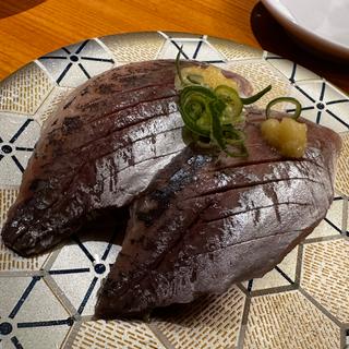 アジ(回転寿司 さんきゅう 石切店)