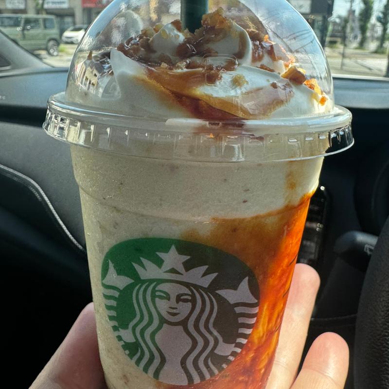 焼き芋 香ばしカラメル フラペチーノ®(スターバックスコーヒー 加古川別府店)