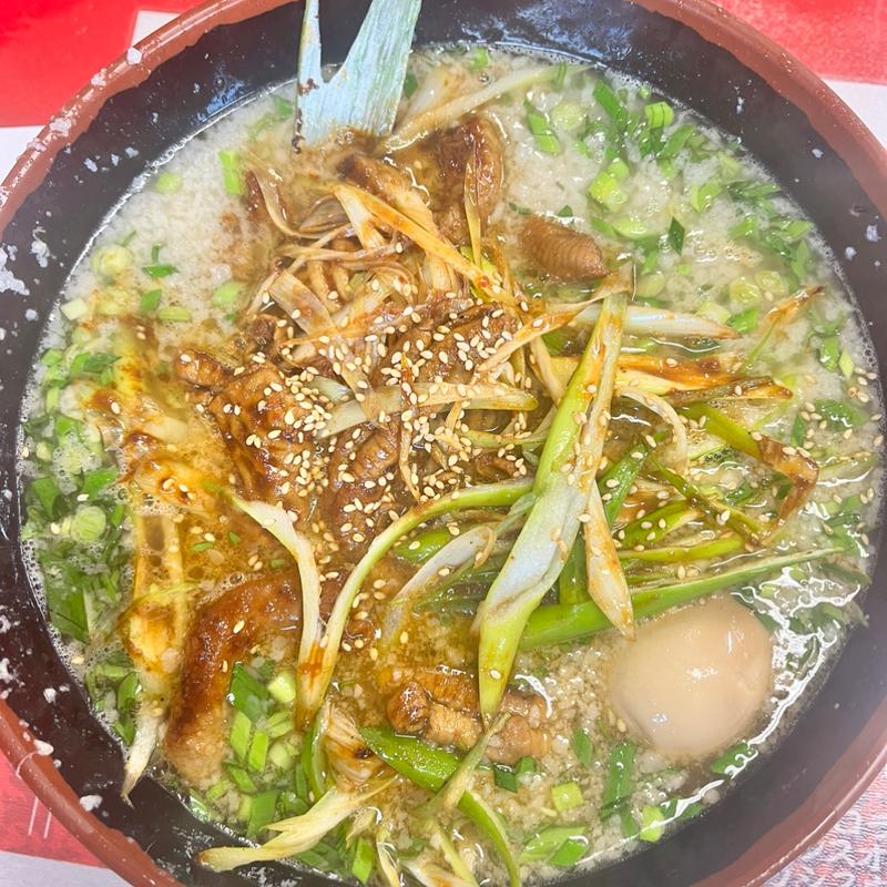 もつラーメン　味玉入(とん平食堂 )