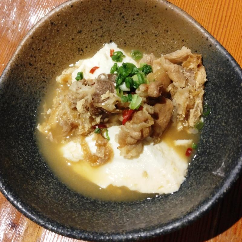 牛肉豆腐(蕎麦居酒屋　高田屋　川崎)