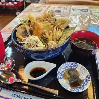 きのこ天丼(鈴ひろ庵)