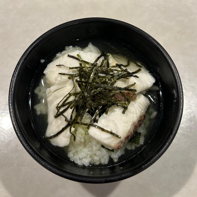 鯛茶漬け(レストラン Chichi-jima)