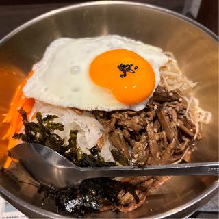 ビビンバ定食(韓国食堂＆韓甘味ハヌリ 下北沢店)