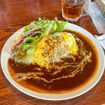 六甲山やまみつオムカレー(グラニットカフェ)