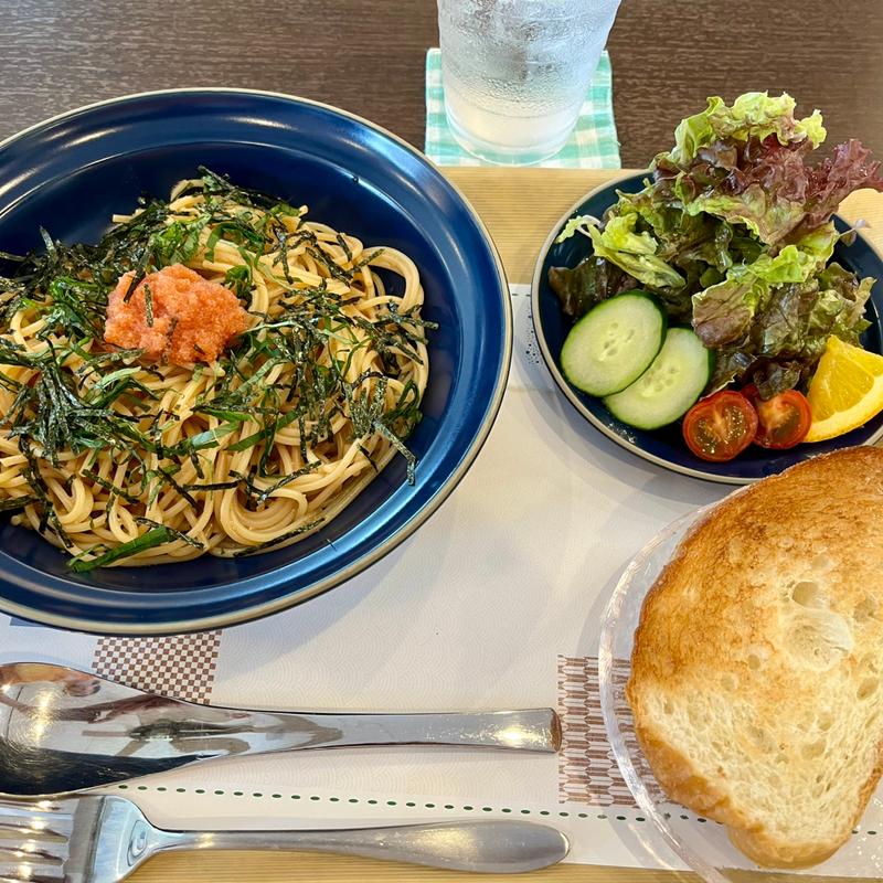 和風明太子パスタセット(海のはなれ)