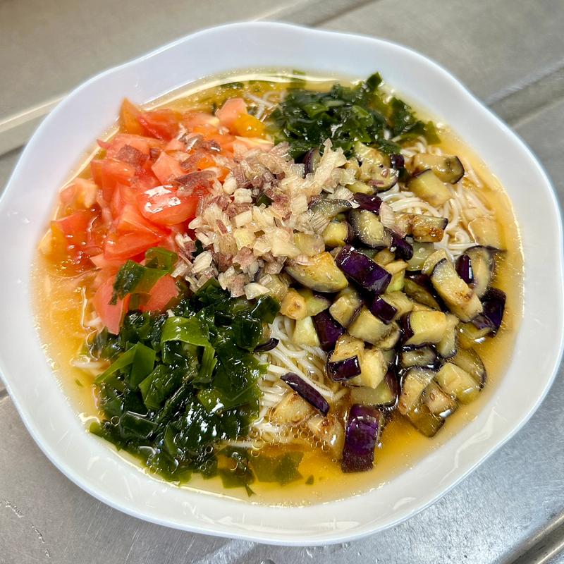 焼きなすそうめん(ベルクス 東墨田店)