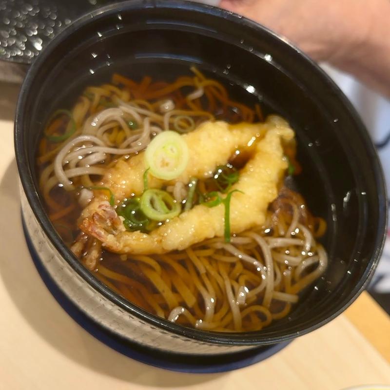 えびの天ぷらそば(はま寿司 東新小岩店)