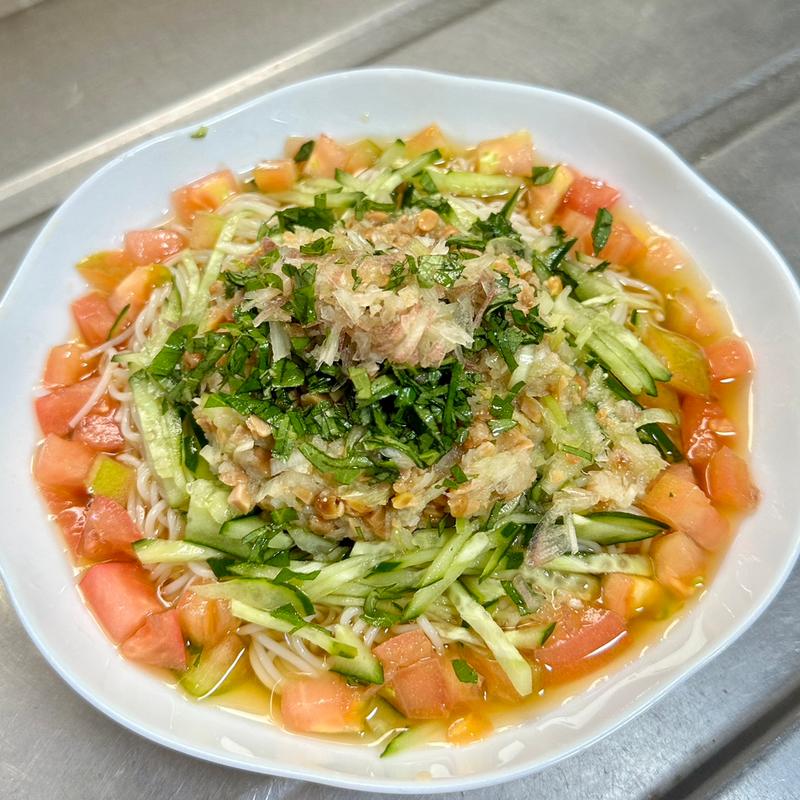 納豆おろしそうめん(ベルクス 東墨田店)