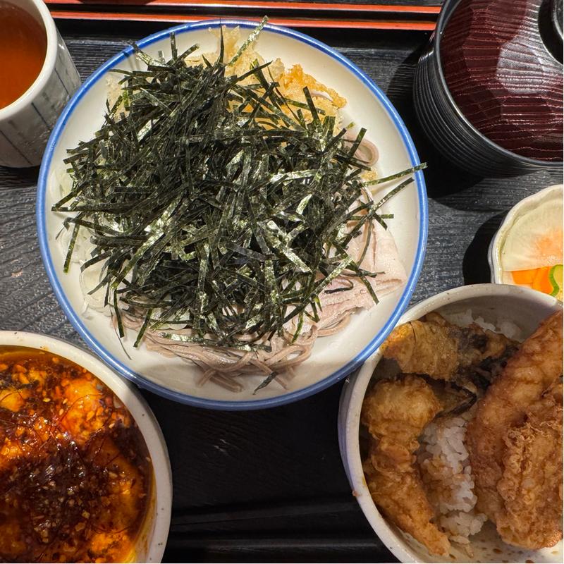 つけ麺セット(浅草割烹天とよ神保町店)