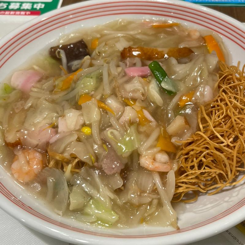 ミニ皿うどん(リンガーハット 千住ミルディス店)