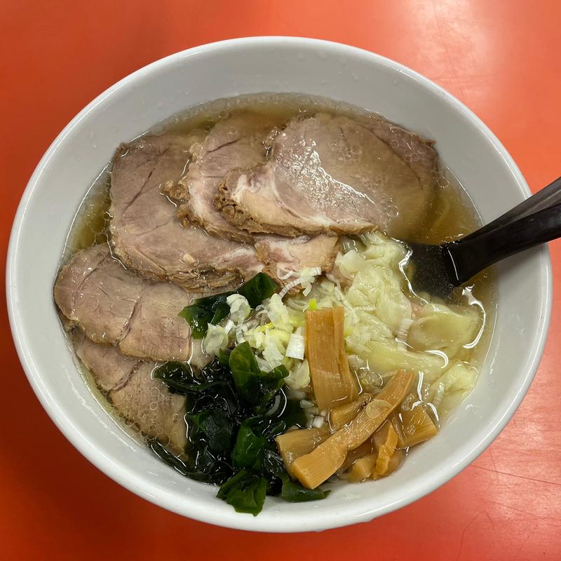 チャーシューメン＋ワンタントッピング(昇華)