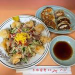 海老冷やし中華 餃子(中華料理とき)