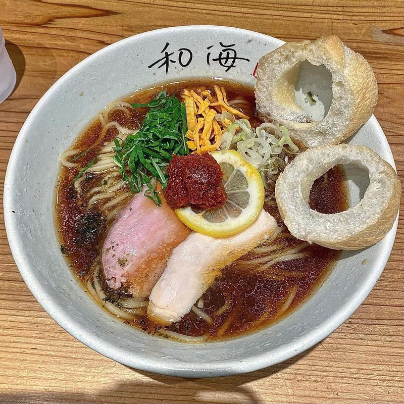 冷辛涼麺(らーめん専門 和海 なんばラーメン一座店)
