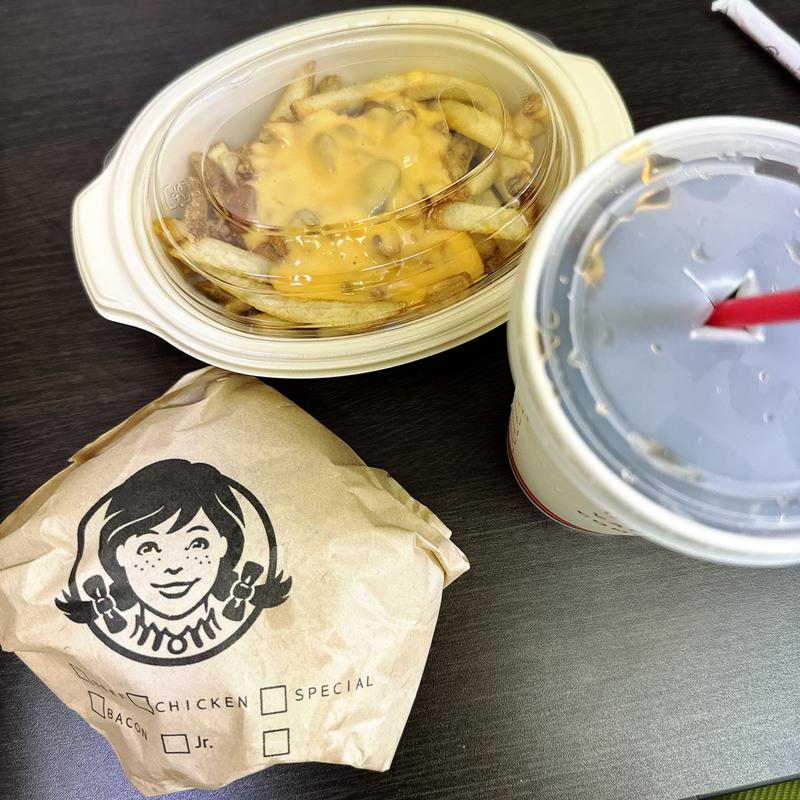 ベーコネータUSAダブルバーガーセット(ウェンディーズ・ファーストキッチン 中目黒駅前店)