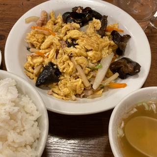 豚肉とキクラゲ・玉子炒めセット(太楼　)