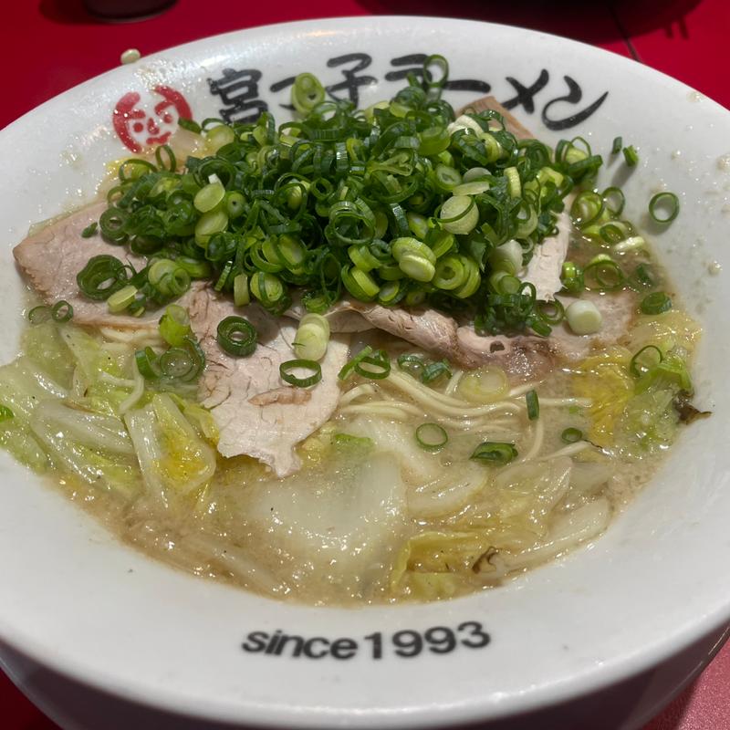 白菜ラーメン(宮っ子ラーメン 伊丹店)