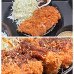 味噌ロースかつ定食・ごはん小(松のや 新橋店)