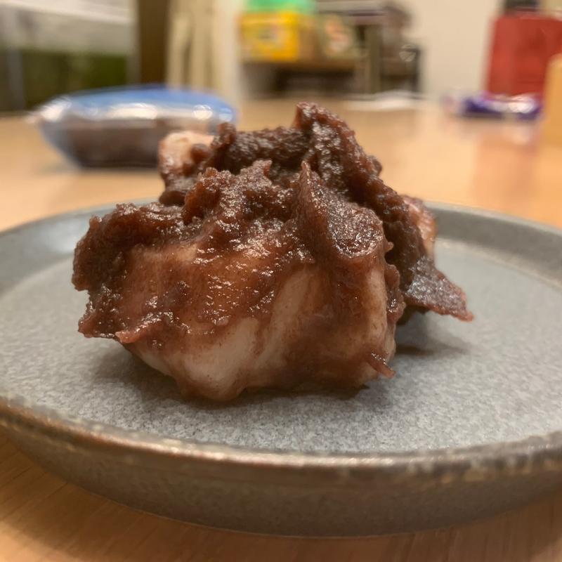 ぼたもち5個(橋本屋綾部ぼたもち店)