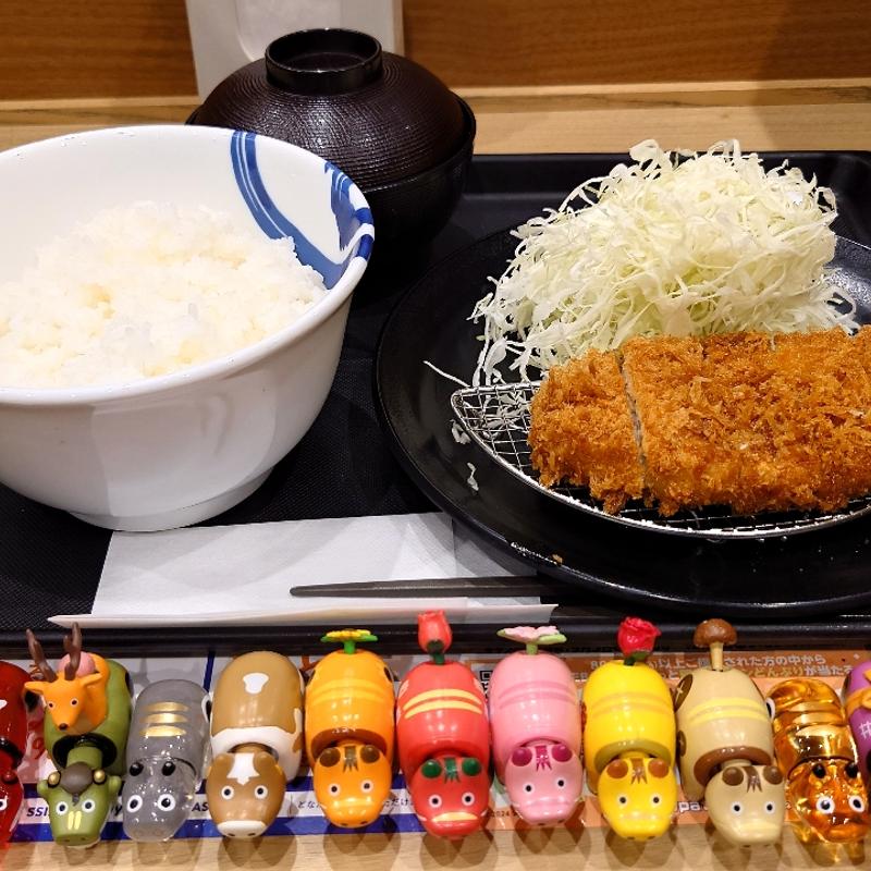 ロースかつ定食(松屋 郡山コスモス通店 )