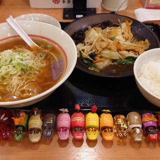 シャキシャキ野菜炒めセット素ラーメン(幸楽苑 栄町店 )