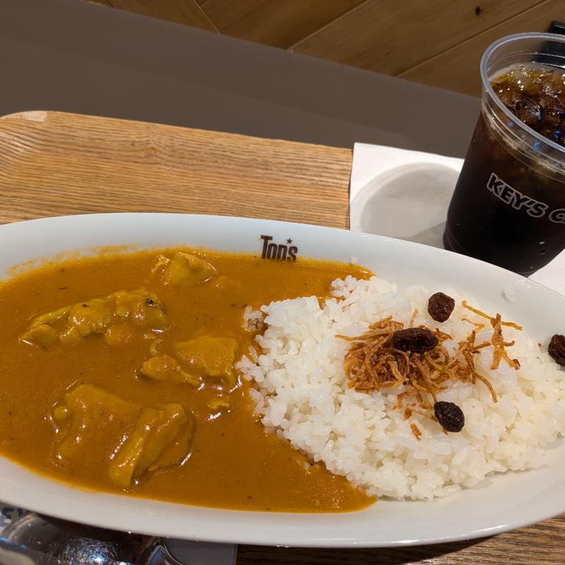 バターチキンカレー(トップスキーズカフェ 中野マルイ店)