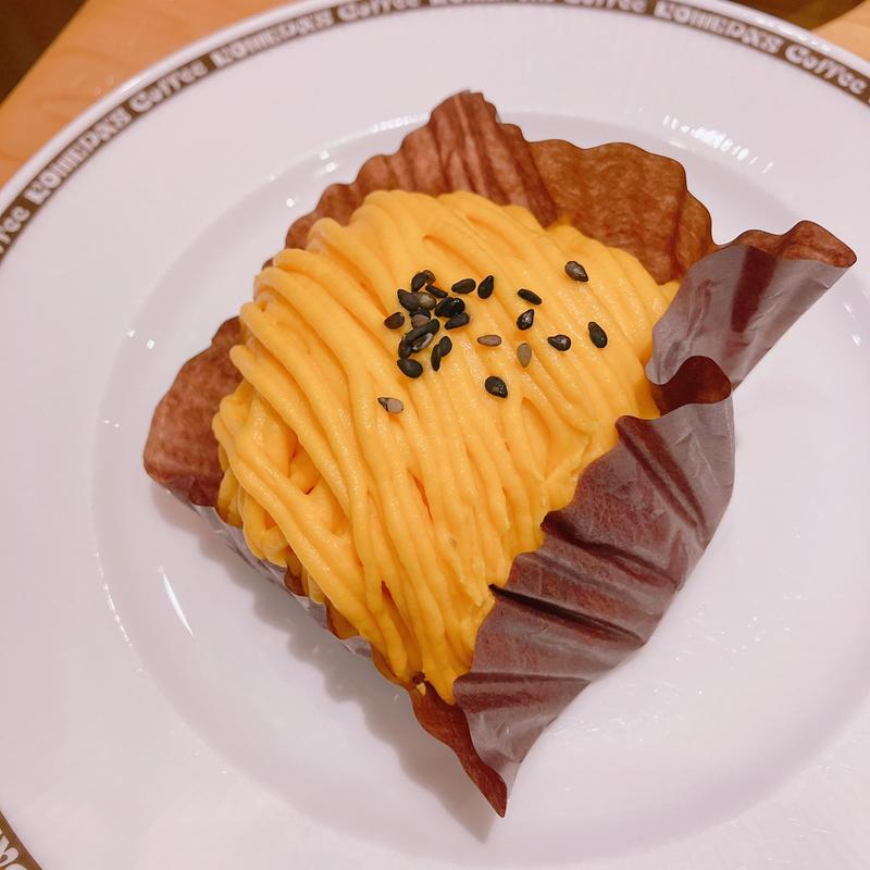 安納芋のモンブラン(コメダ珈琲店 浅草橋駅前店)