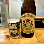 サッポロ赤星ラガー(大衆酒場 チャン栓チャン)