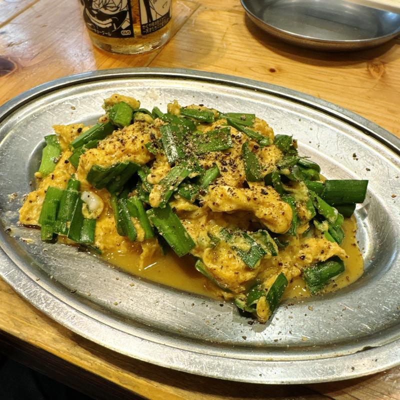 ニラ玉(大衆酒場 チャン栓チャン)