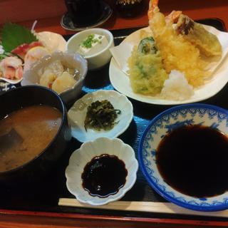 天刺し定食(信国鮨)