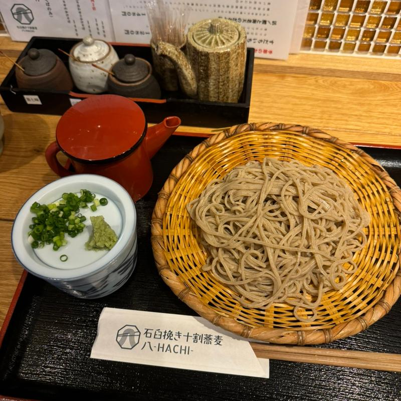 ざる蕎麦(石臼挽き十割蕎麦 八)