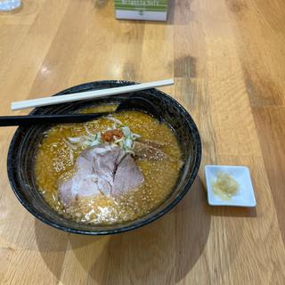 こってり味噌ラーメン(ラーメン西や 紋別ガリンコ本店)