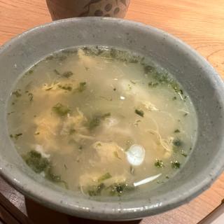 〆の雑炊(はまぐり料理 利他)