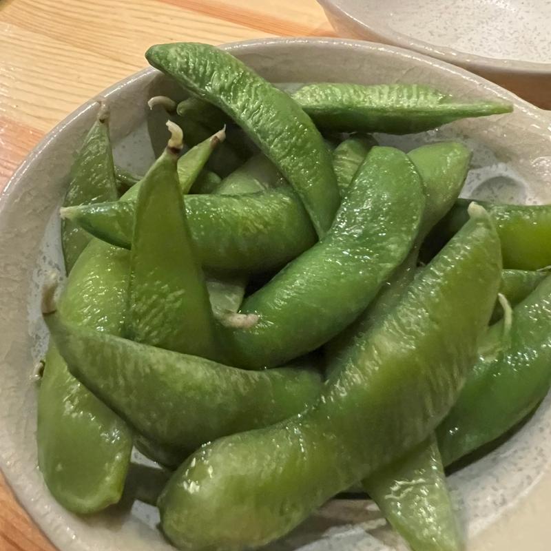 枝豆(わさび風味)(焼鳥あつみや)