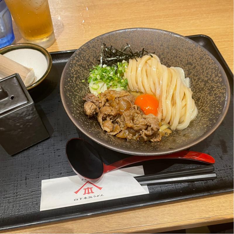 冷玉うどん(山下本気うどん 大宮東口)