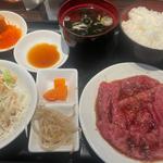 Ａランチ 牛カルビ定食(焼肉すみ屋)