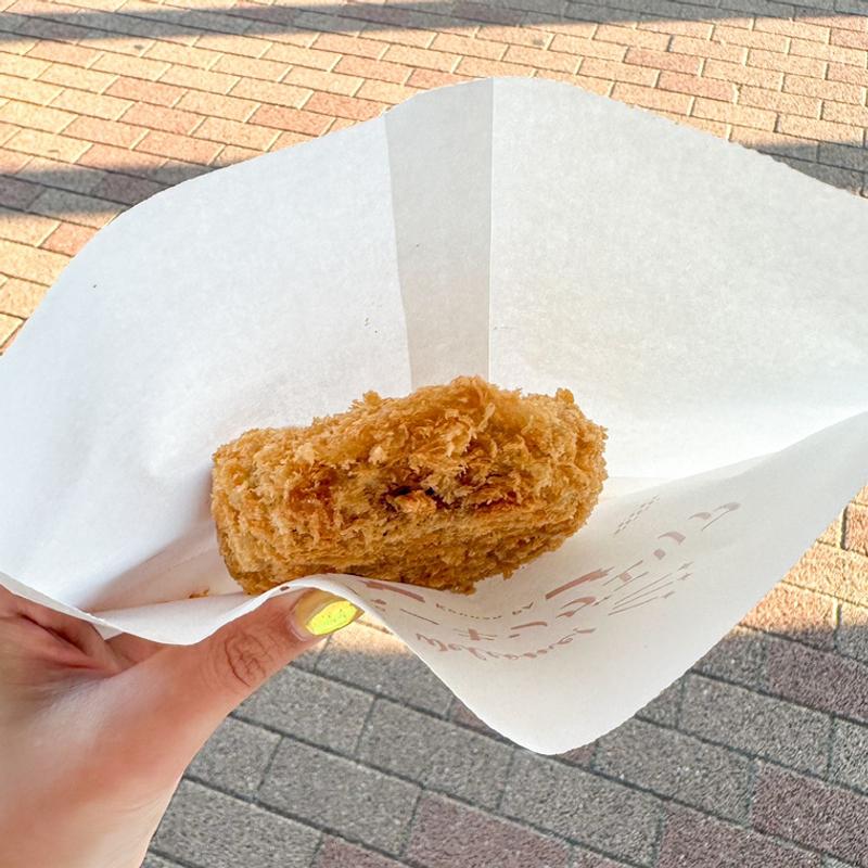 近江牛コロッケ(フードコート 甲南PA(上り)（忍カフェ）)