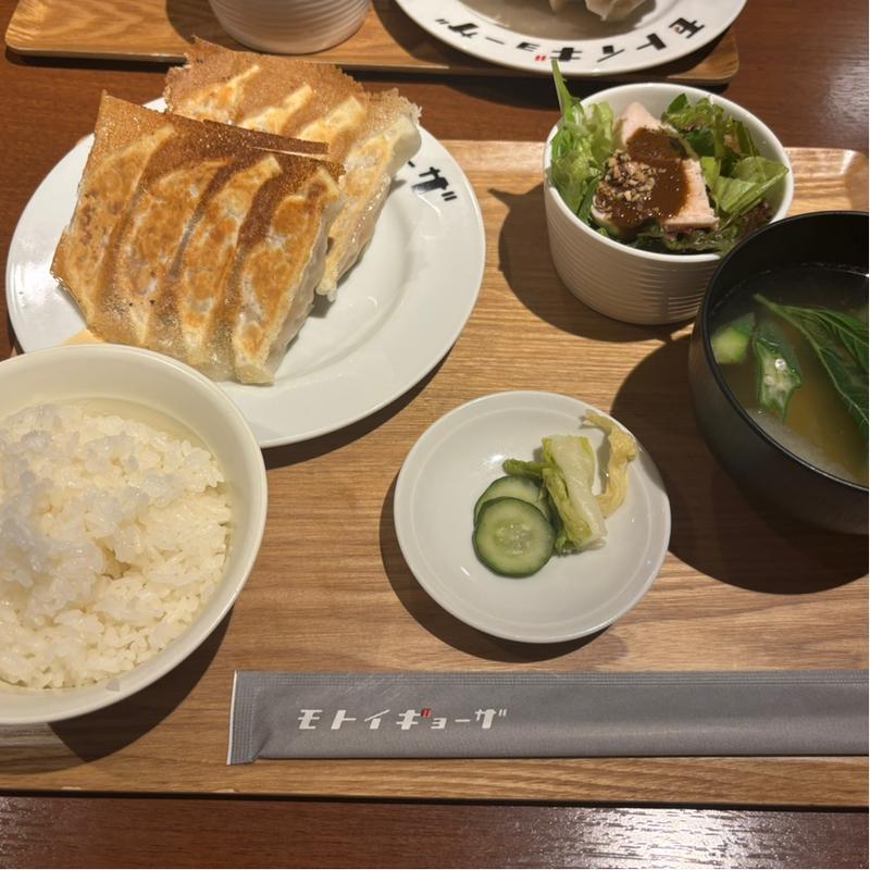 モトイ餃子ランチセット(モトイギョーザ)