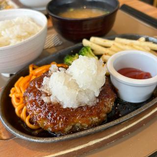 和風おろしハンバーグ定食(やよい軒 桑名江場店)