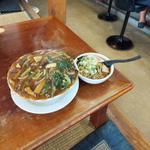 豚バラ丼セット 大盛
