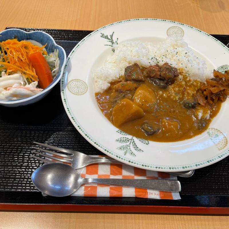 熊カレー(道の駅　協和)