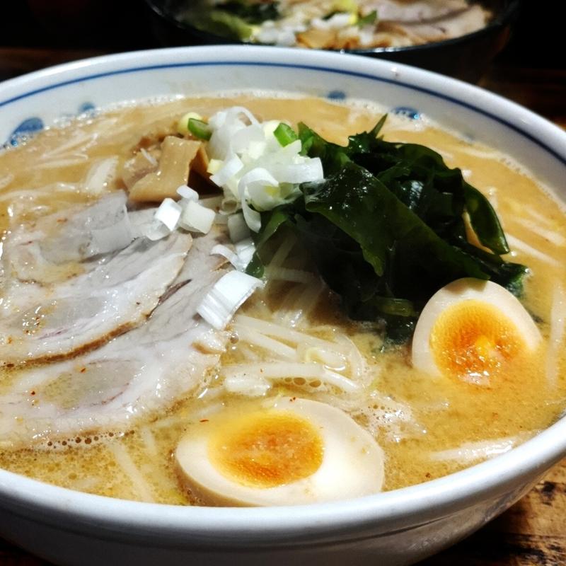 でっかいどう味噌ラーメン(北海道ラーメン 味丸)